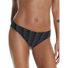 Maillots de bain Selmark Bas maillot slip bain bikini Plumetti noir Mare