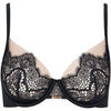 Corbeilles & balconnets Lisca Soutien-gorge armatur&eacute; Diva Noir