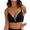 Corbeilles & balconnets Selmark Soutien-gorge pr&eacute;form&eacute; d&eacute;collet&eacute; profond Curves Noir