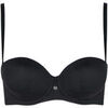 Corbeilles & balconnets Lisca Soutien-gorge balconnet pr&eacute;form&eacute; multipositions Bella Noir