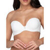 Bandeaux & bretelles amovibles Luna Splendida Soutien-gorge bandeau pr&eacute;form&eacute; Melody Mariage Blanc