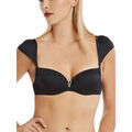 Maillots de bain Lisca Haut maillot de bain pr&eacute;form&eacute; multipositions Isola Rossa Noir Grenoble