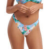 Maillots de bain Lisca Bas maillot slip de bain &eacute;chancr&eacute; taille basse Manila Bleu