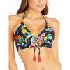 Maillots de bain Selmark Haut maillot de bain triangle pr&eacute;form&eacute; Amalfi Mare Noir