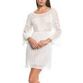 Robe Selmark Robe de plage manches trois-quarts crochet Mare