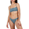 Maillots de bain Admas Ensemble 2 pi&egrave;ces bikini bandeau Daisy Bleu