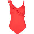 Maillots de bain Lisca Maillot de bain une pi&egrave;ce &eacute;chancr&eacute; sans armatures Rouge