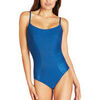 Maillots de bain Selmark Maillot de bain 1 pi&egrave;ce pr&eacute;form&eacute; multipositions Maldives Bleu