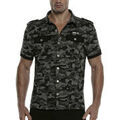Chemises/chemisettes sur Grenoble : Chemise Code 22 Chemise manches courtes Stretch Code22