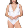 Maillots de bain Luna Splendida Maillot de bain une pi&egrave;ce June Splendida Blanc