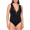 Maillots de bain Luna Splendida Maillot de bain une pi&egrave;ce June Splendida Noir