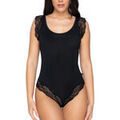 Bodys Luna Splendida Body sans manches Micro Touch Splendida Noir