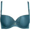Corbeilles & balconnets Lisca Soutien-gorge pr&eacute;form&eacute; Ivonne bonnets F &agrave; H Vert