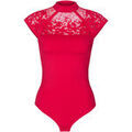 Culottes & autres bas
sur Grenoble : Bodys Lisca Body br&eacute;silien manches courtes Flamenco Rouge