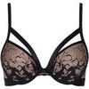 Rembourr&eacute;s Lisca Soutien-gorge push-up Flamenco Noir