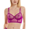 Emboitants Lisca Soutien-gorge bustier armatur&eacute; Jive Violet
