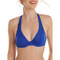 Maillots de bain Lisca Haut maillot de bain dos nu armatur&eacute; Palma Bleu Grenoble