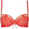 Corbeilles & balconnets Lisca Soutien-gorge pr&eacute;form&eacute; Dione Rouge