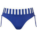 Maillots de bain Lisca Bas maillot slip de bain taille haute c&ocirc;t&eacute;s r&eacute;glables Bleu Grenoble