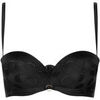Bandeaux & bretelles amovibles Lisca Soutien-gorge bandeau pr&eacute;form&eacute; multipositions Venus Noir