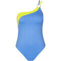 Maillots de bain Lisca Maillot de bain une pi&egrave;ce asym&eacute;trique sans armatures Laos Bleu