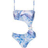 Maillots de bain Lisca Maillot de bain une pi&egrave;ce monokini multipositions Indonesia Bleu