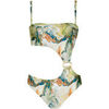 Maillots de bain Lisca Maillot de bain une pi&egrave;ce monokini multipositions Indonesia Vert