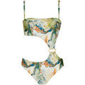 Maillots de bain Lisca Maillot de bain une pi&egrave;ce monokini multipositions Indonesia Vert