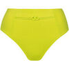 Maillots de bain Lisca Bas maillot slip de bain &eacute;chancr&eacute; taille haute Palma Vert