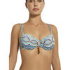 Maillots de bain Selmark Haut maillot de bain embo&icirc;tant Mai Thai Mare Bleu