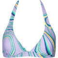 Maillots de bain Lisca Haut maillot de bain triangle pr&eacute;form&eacute; sans armatures Violet
