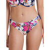 Maillots de bain Lisca Bas maillot slip de bain &agrave; nouettes amovibles Tunis Bleu