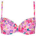 Maillots de bain Lisca Haut maillot de bain pr&eacute;form&eacute; multipositions Napoli Rose Grenoble