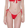 Maillots de bain Luna Splendida Bas maillot de bain br&eacute;silien r&eacute;glable &agrave; nouettes Blue Rouge