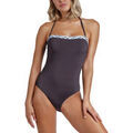 Maillots de bain sur Grenoble : Maillots de bain Admas Maillot de bain une pi&egrave;ce bustier pr&eacute;form&eacute; Oriental Marron