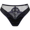 Tangas Lisca Br&eacute;silien &eacute;chancr&eacute; taille haute Amaze Noir