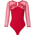 Bodys Lisca Body br&eacute;silien manches trois-quarts Sympathy Rouge