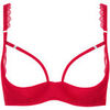 Corbeilles & balconnets Lisca Soutien-gorge seins nus Sympathy Rouge