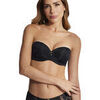 Bandeaux & bretelles amovibles Selmark Soutien-gorge bandeau push-up Gabrielle Noir