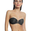 Bandeaux & bretelles amovibles Selmark Soutien-gorge bandeau pr&eacute;form&eacute; armatur&eacute; Gabrielle Noir