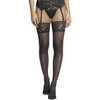 Collants & bas Selmark Bas autofixants Gabrielle Noir