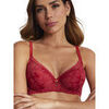 Corbeilles & balconnets Selmark Soutien-gorge pr&eacute;form&eacute; d&eacute;collet&eacute; profond Gabrielle Rouge
