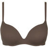 Rembourr&eacute;s Lisca Soutien-gorge push-up sans armatures Maya Marron