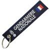 Porte cl&eacute; Clj Charles Le Jeune Porte-cl&eacute;s Gendarmerie Nationale - Drapeau France Bleu