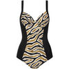 Maillots de bain Lisca Maillot de bain une pi&egrave;ce armatur&eacute; TANZANIA Noir