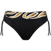 Maillots de bain Lisca Bas maillot slip de bain c&ocirc;t&eacute;s r&eacute;glables TANZANIA Noir