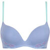 Rembourr&eacute;s Lisca Soutien-gorge push-up sans armatures RAINBOW Cheek Bleu