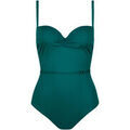 Maillots de bain sur Grenoble : Maillots de bain Lisca Maillot de bain une pi&egrave;ce pr&eacute;form&eacute; PALMA Vert