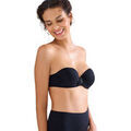 Maillots de bain sur Grenoble : Maillots de bain Lisca Haut maillot de bain bandeau balconnet pr&eacute;form&eacute; PALMA Noir