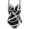 Maillots de bain sur Grenoble : Maillots de bain Lisca Maillot de bain une pi&egrave;ce pr&eacute;form&eacute; HONOLULU Noir